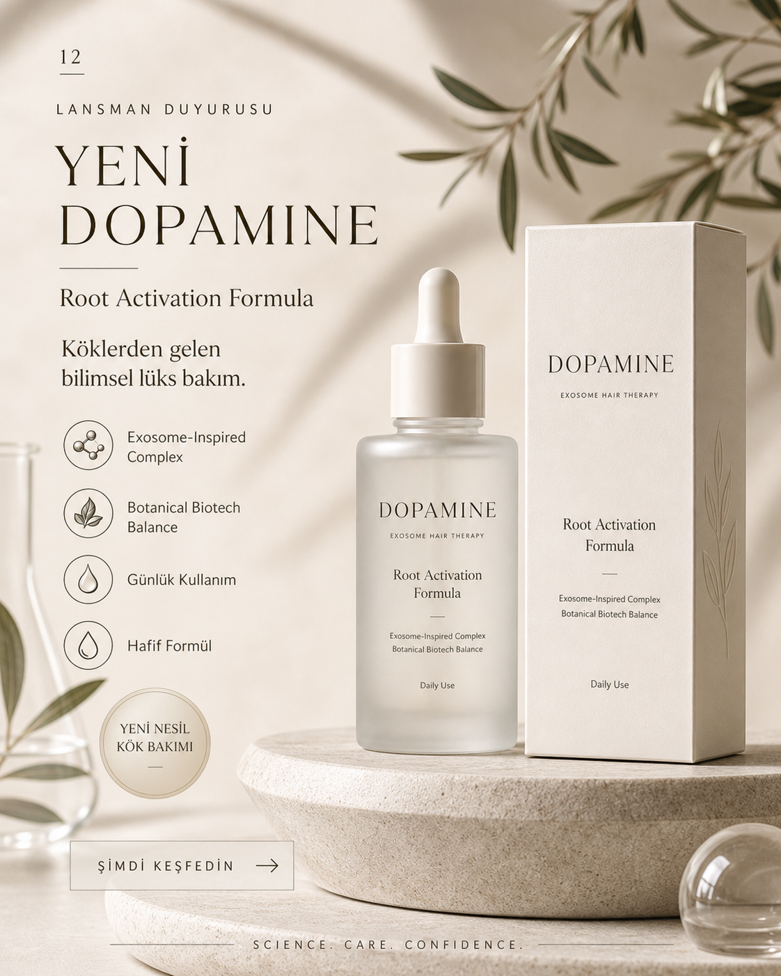 DOPAMINE care routine visual
